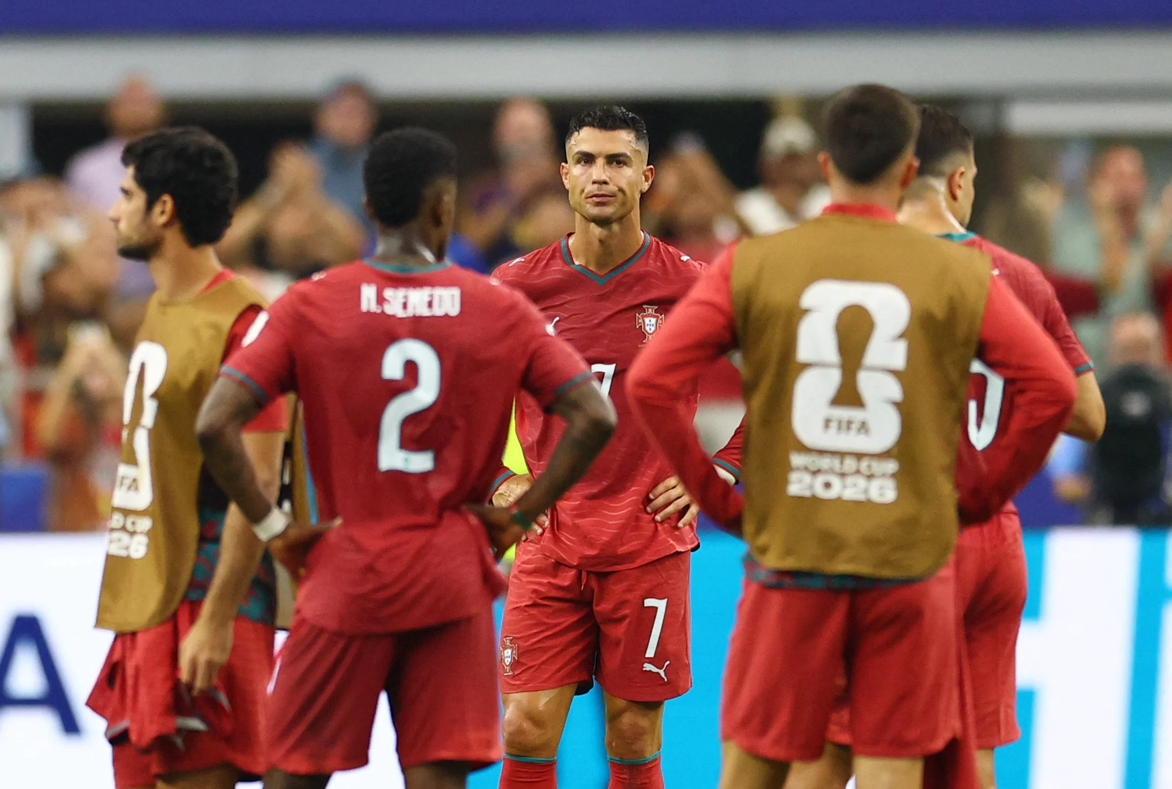 Ronaldo had a minimal impact on the game