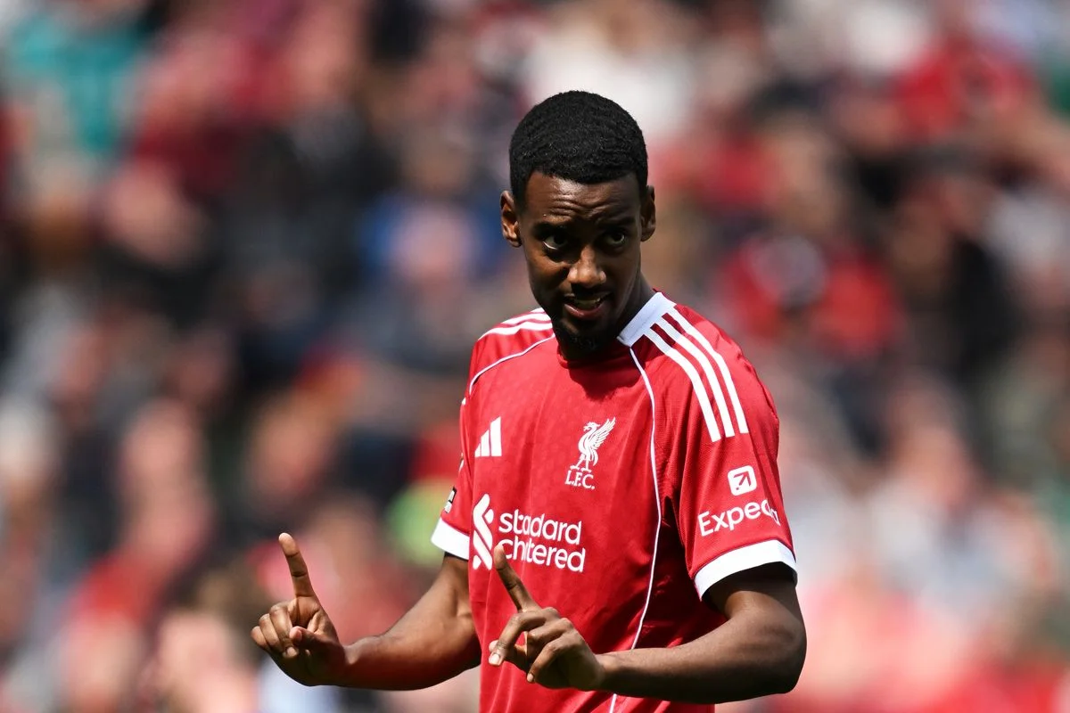 Alexander Isak of Liverpool