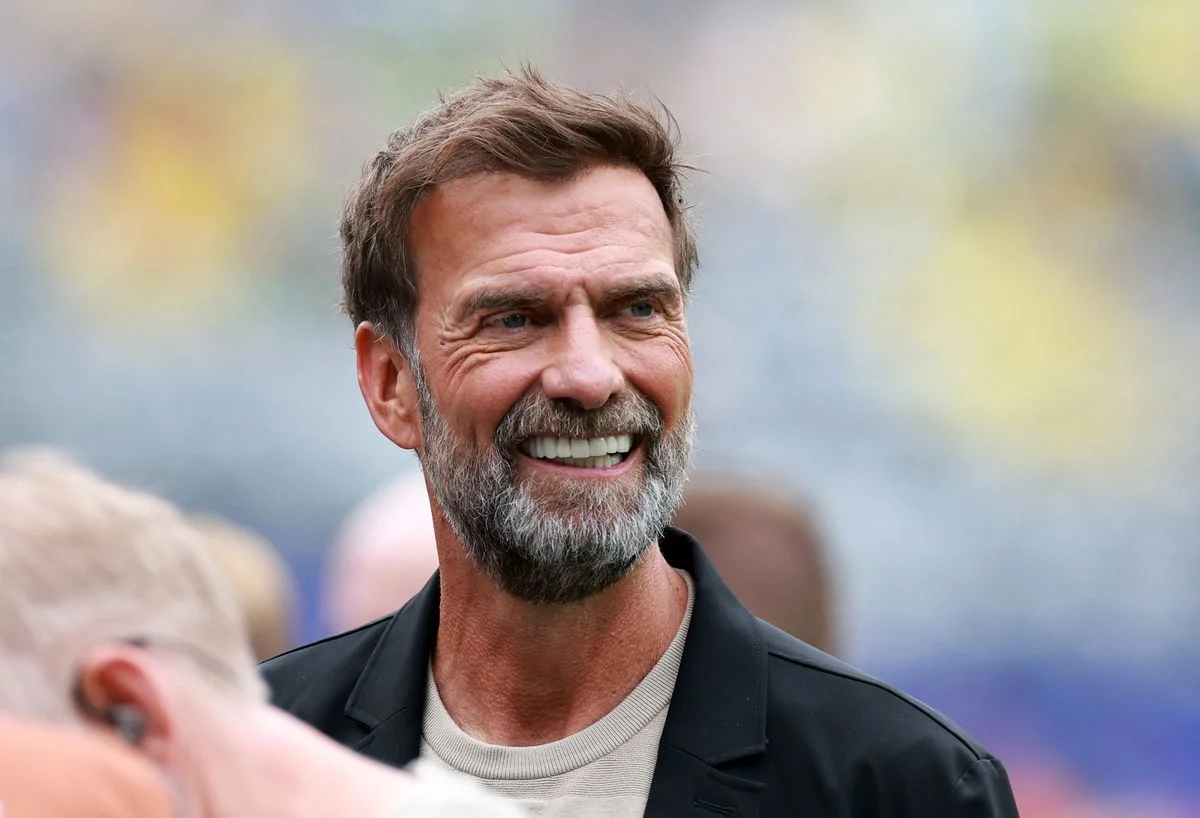 Jurgen Klopp is seen before the FIFA World Cup 2026 Round of 16 match between Brazil and Norway at New York New Jersey Stadium