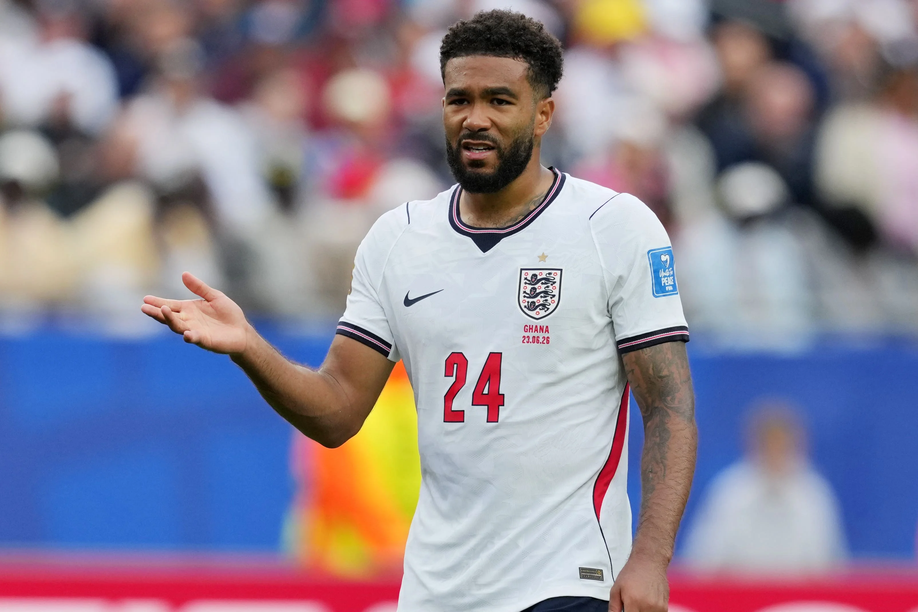Reece James of England in the group stage