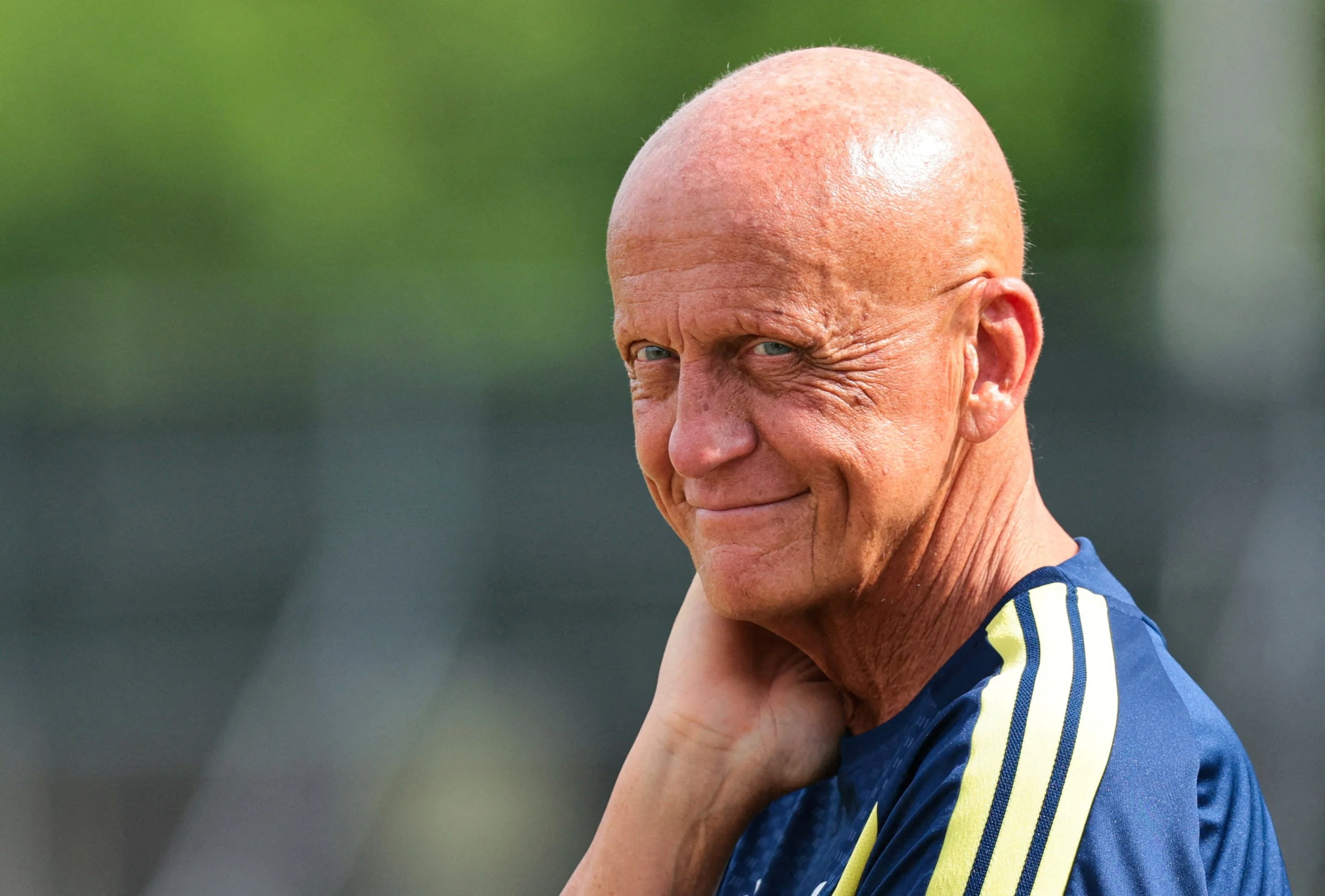 Chairman of Fifa's referees committee, Pierluigi Collina