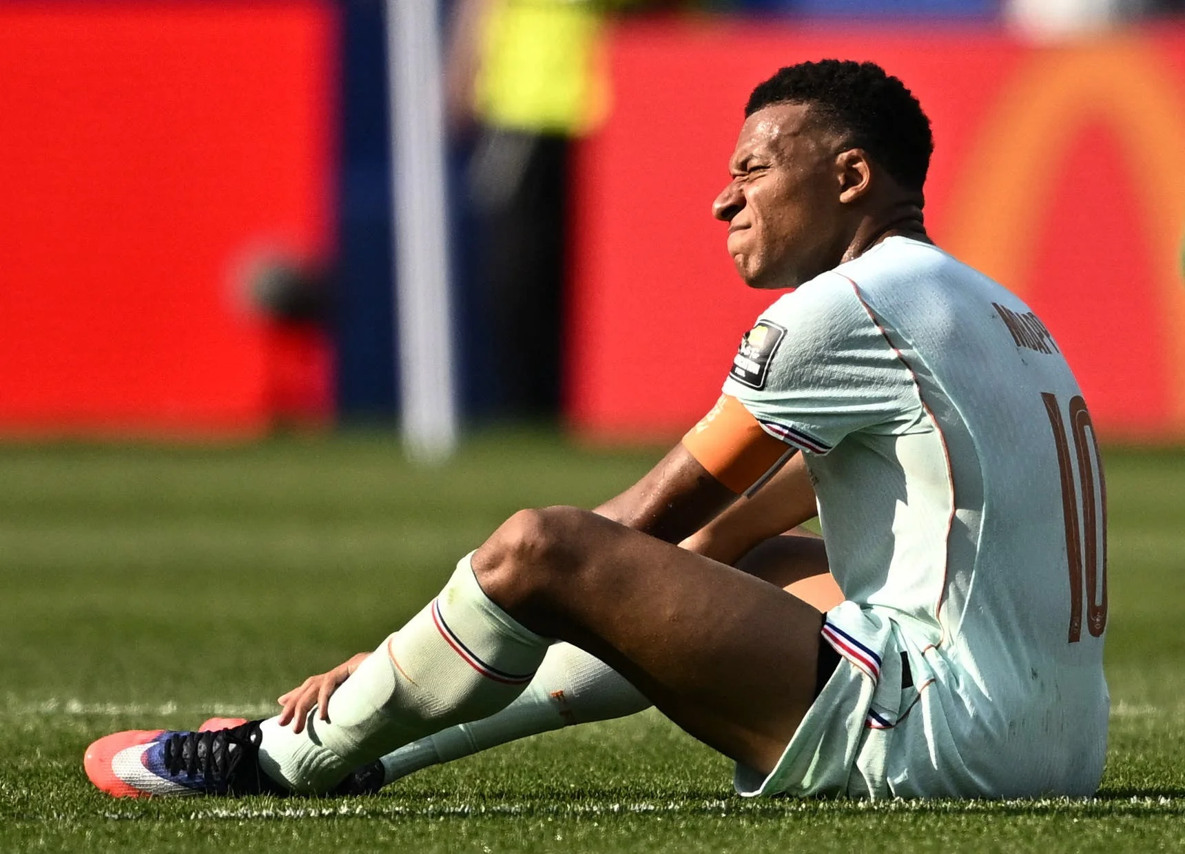 Is Kylian Mbappe injured? France captain taken off after stunning goal against Morocco
