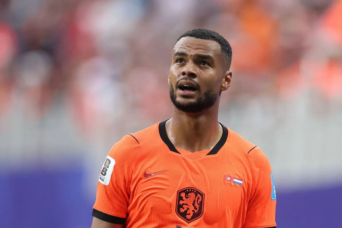 Cody Gakpo playing for the Netherlands at World Cup 2026