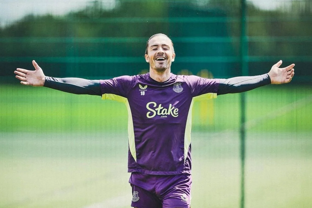 Jack Grealish's Instagram post from his return to light training in June