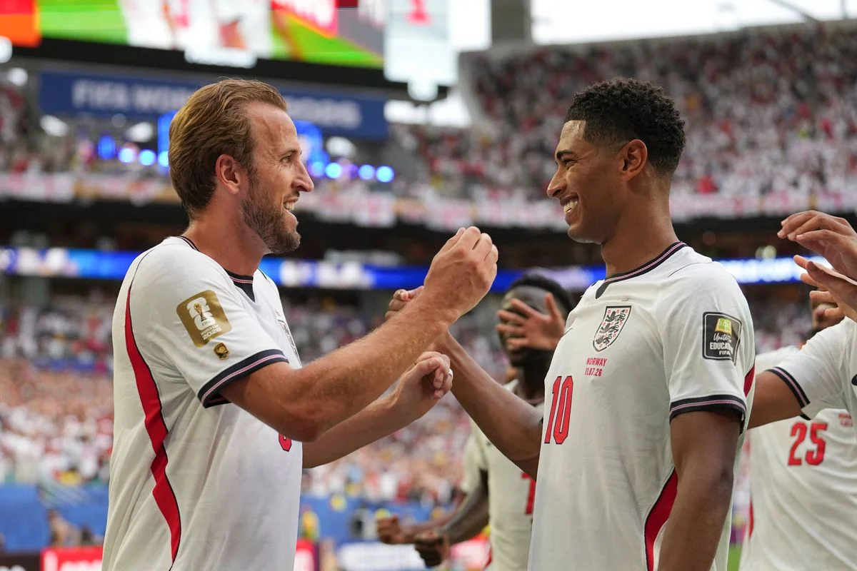 Harry Kane and Jude Bellingham have carried England at times