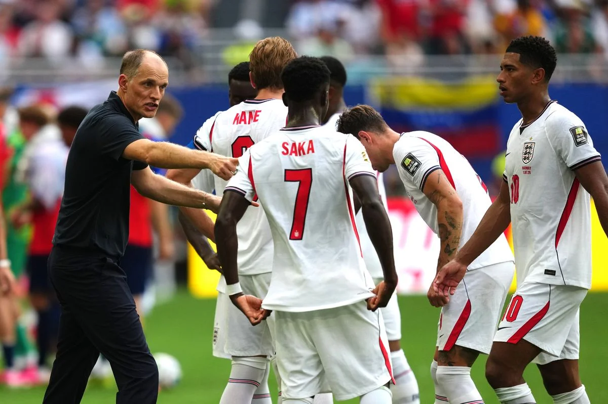 Thomas Tuchel and his England team