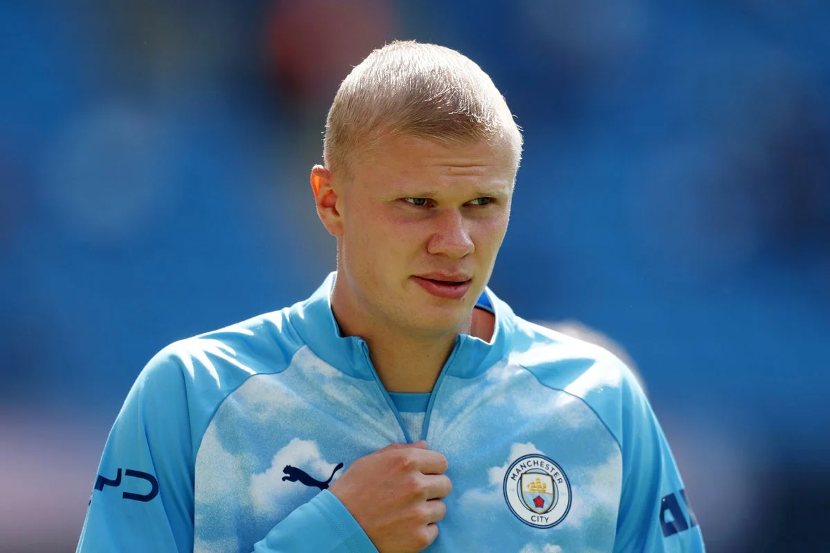 Erling Haaland stuns Man City team-mates with new look for Premier League season