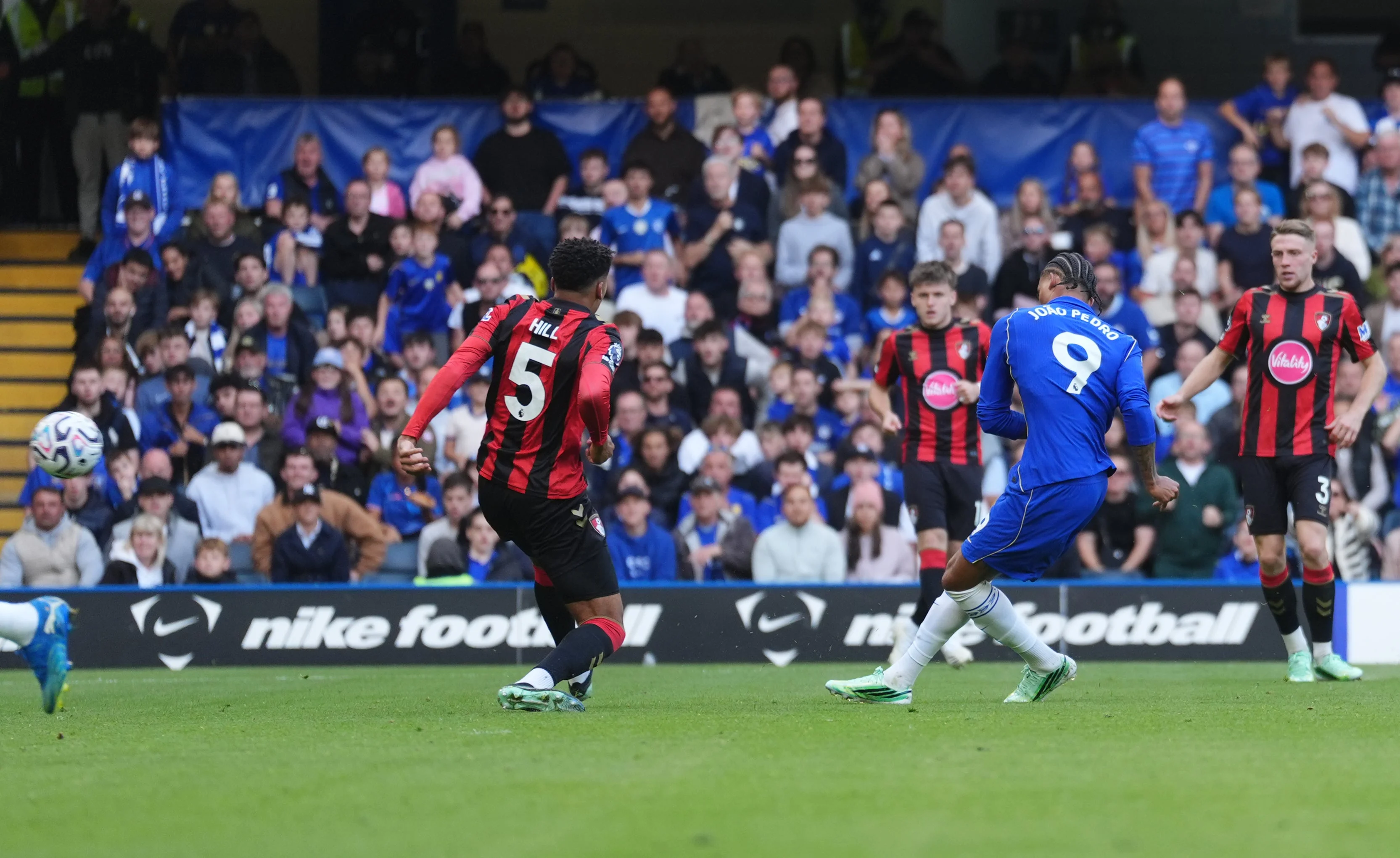 Joao Pedro helped himself to a double