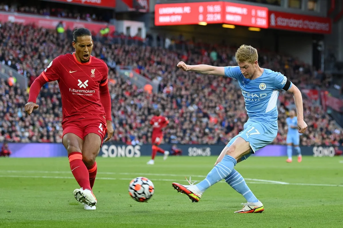 How Liverpool’s clash with Manchester City casts awkward new light on Premier League’s big-money model